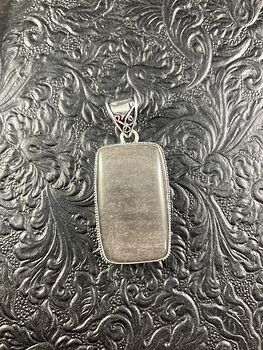 Silver Sheen Obsidian Crystal Stone Jewelry Pendant #CsK8Qn2XJAY