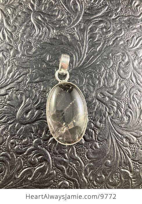 Smoky Quartz Crystal Stone Jewelry Pendant - #hEKBTVXD6P8-4