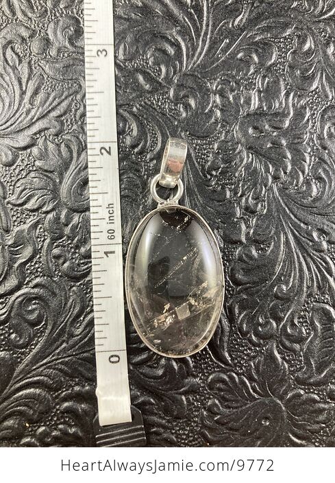 Smoky Quartz Crystal Stone Jewelry Pendant - #hEKBTVXD6P8-6