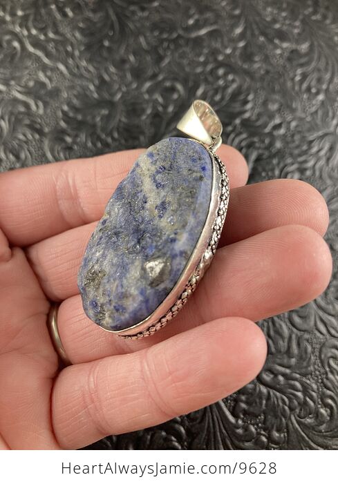 Sodalite Crystal Stone Jewelry Pendant - #AMIoUU70PHI-2