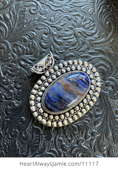 Sodalite Crystal Stone Jewelry Pendant - #T503n4tUZ4g-1