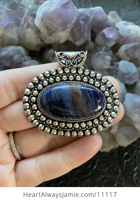 Sodalite Crystal Stone Jewelry Pendant - #T503n4tUZ4g-2