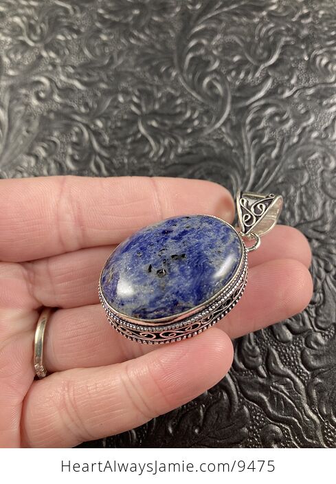Sodalite Crystal Stone Jewelry Pendant - #YP4ojQo67Lw-2