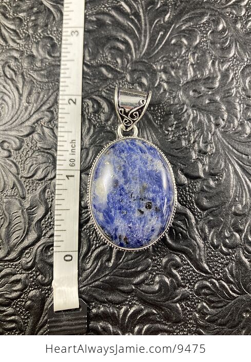Sodalite Crystal Stone Jewelry Pendant - #YP4ojQo67Lw-3