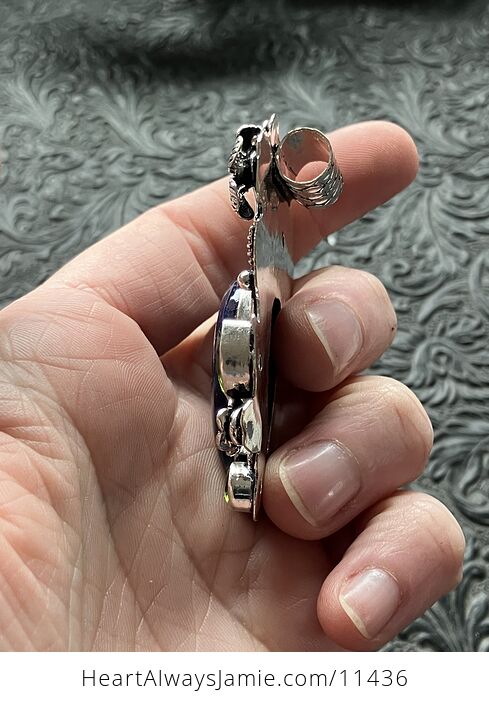Sodalite Deer Crystal Stone Jewelry Pendant - #gAw8IqkfHH4-5