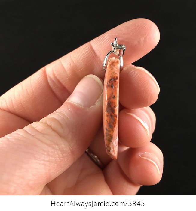 South Red Agate Stone Jewelry Pendant - #dIdhULMYVgk-4