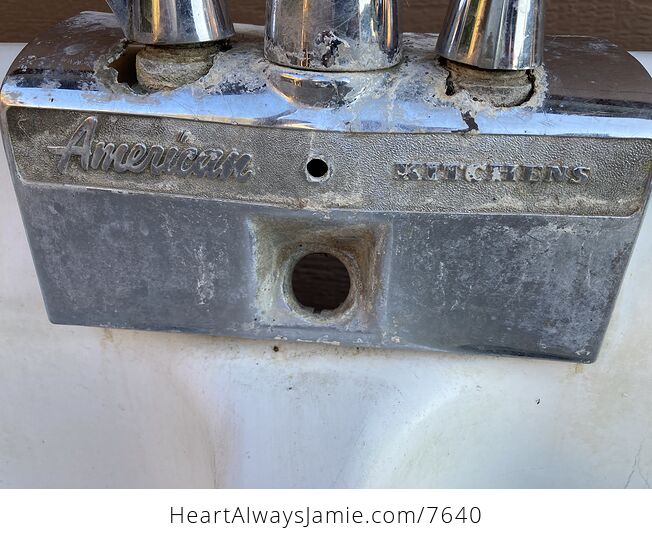 Steel Enamel American Kitchens Drainboard Double Sink Cabinet - #R0wT2izVeag-4