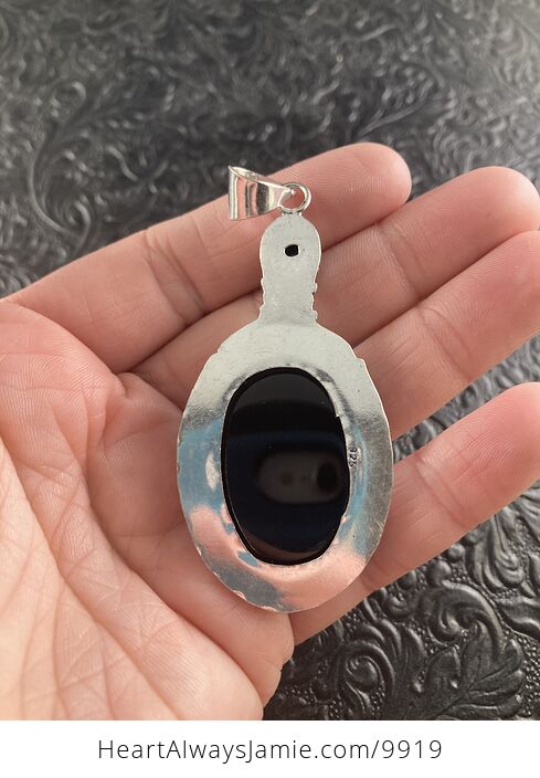 Stone Crystal Jewelry Pendant Black Onyx - #EOIJ1GfQds0-2