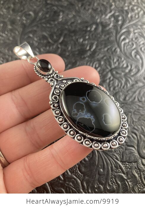 Stone Crystal Jewelry Pendant Black Onyx - #EOIJ1GfQds0-5
