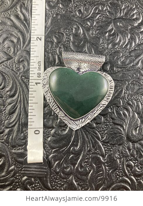 Stone Crystal Jewelry Pendant Green Aventurine Heart - #kTxv7IhGQWA-2