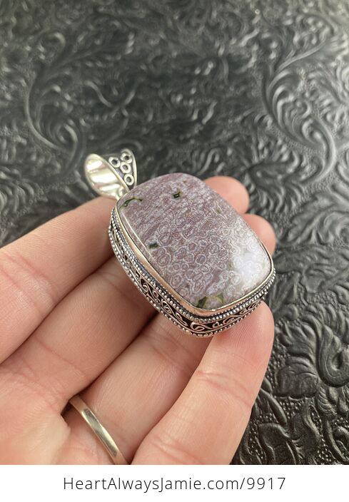 Stone Crystal Jewelry Pendant Ocean Jasper - #qBJrkote5p0-7