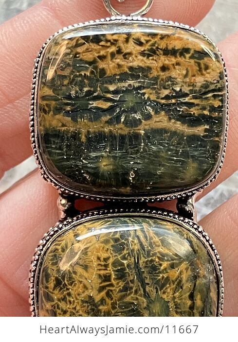 Stunning Ocean Jasper Crystal Stone Jewelry Pendant - #4rjYpGG9OoM-4