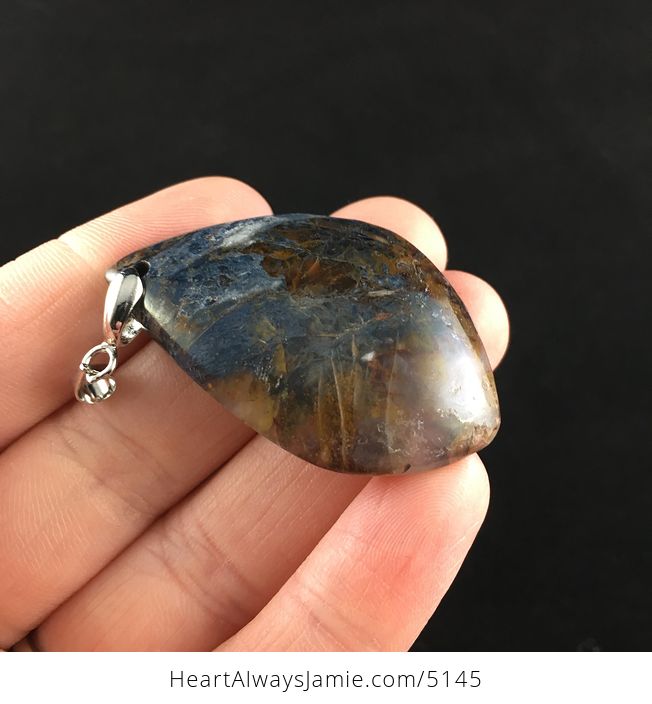 Stunning Pietersite Stone Jewelry Pendant - #rkn8oCOB6P4-4