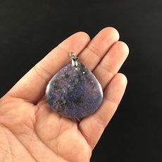 Stunning Purple Lepidolite Stone Jewelry Pendant #oJy0jRjO5FQ