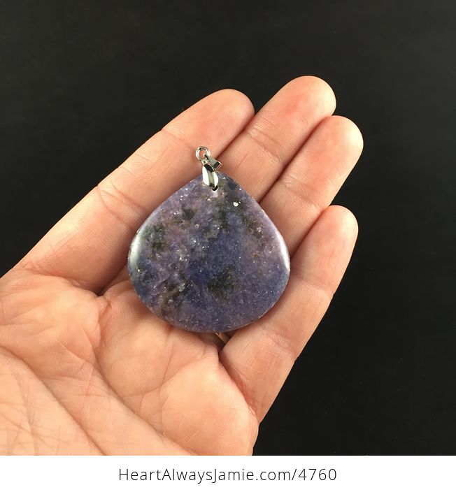 Stunning Purple Lepidolite Stone Jewelry Pendant - #oJy0jRjO5FQ-1