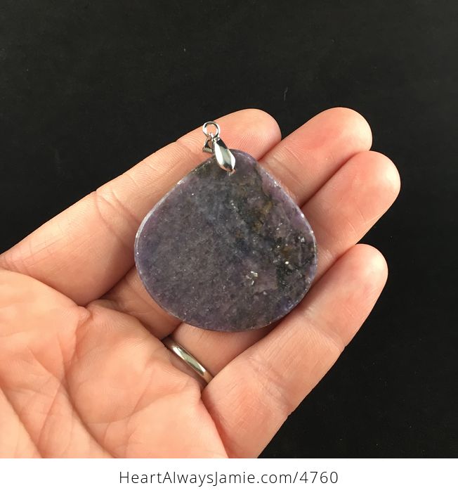 Stunning Purple Lepidolite Stone Jewelry Pendant - #oJy0jRjO5FQ-4