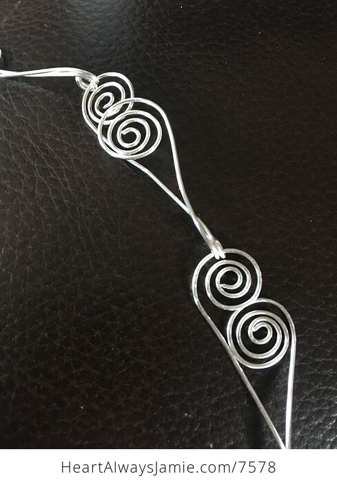Stunning Swirl Chain Necklace - #D3aZ9T9OzXY-4