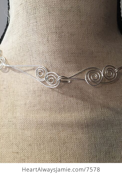 Stunning Swirl Chain Necklace - #D3aZ9T9OzXY-7