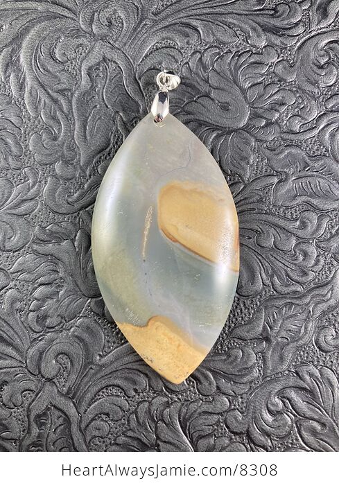 Succor Creek Jasper Stone Jewelry Pendant - #0GLSm5k2Y9g-4