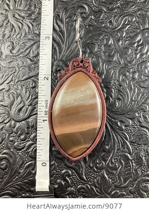 Succor Creek Jasper Stone Jewelry Pendant - #PzD87ES69r8-5