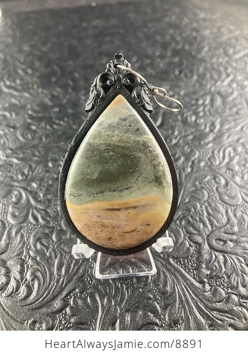 Succor Creek Jasper Stone Jewelry Pendant - #dXcReypxVU8-2