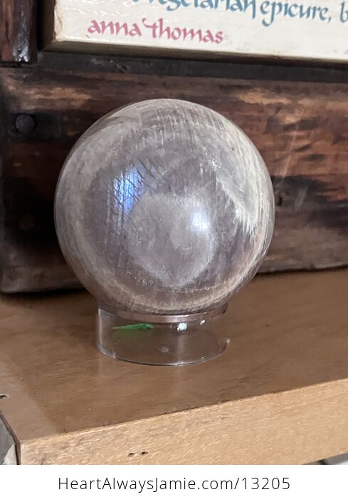 Sunstone Moonstone Crystal Sphere - #meg40khWyUw-1