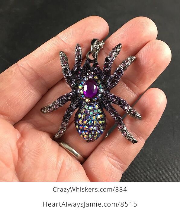 Tarantula Spider Necklace - #LbZeURwJ2h4-1