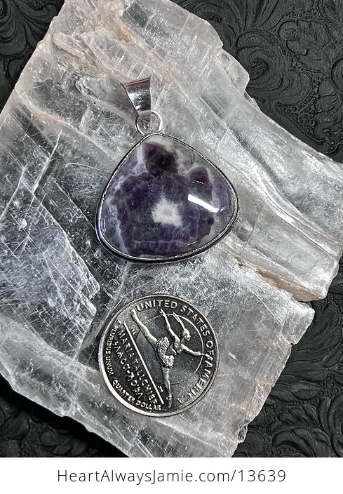 The Sea Turtle Dream Amethyst Pendant Stone Crystal Jewelry - #CRHmHdgQMlg-2