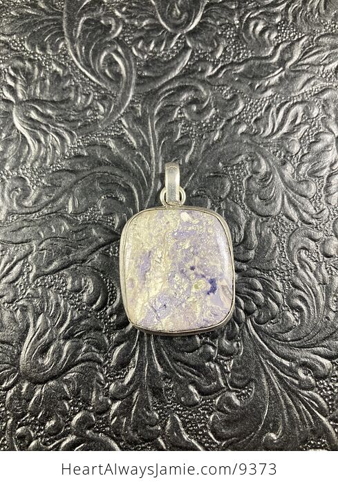 Tiffany Jasper Purple Crystal Stone Jewelry Pendant - #Ld3V4JYtY4E-2
