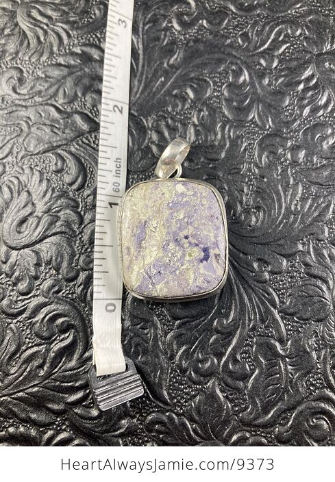 Tiffany Jasper Purple Crystal Stone Jewelry Pendant - #Ld3V4JYtY4E-3