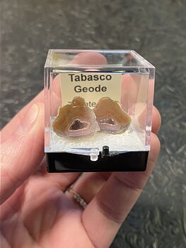 Tobasco Geode Perky Box Gem and Mineral Collector #EY85ONLhfVg