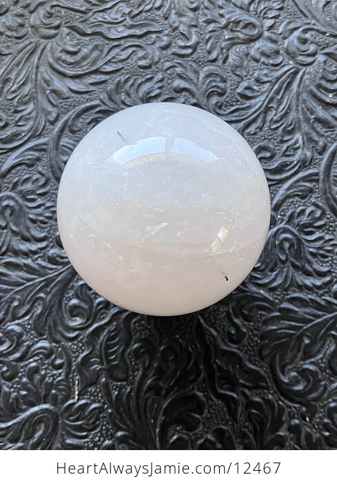 Tourmaline Tourmalinated Quartz Sphere Crystal Ball - #MkVAILK9nmE-4