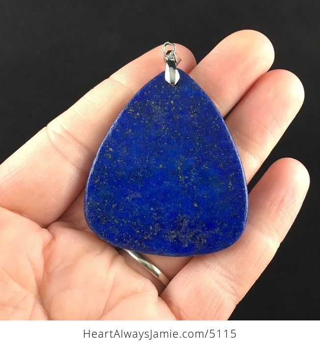 Triangle Shaped Lapis Lazuli Stone Jewelry Pendant - #TQ1TLJ0wmqc-6