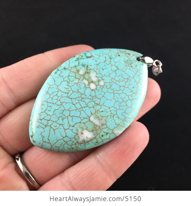 Tuquoise Stone Jewelry Pendant - #iEp7OADdYos-3