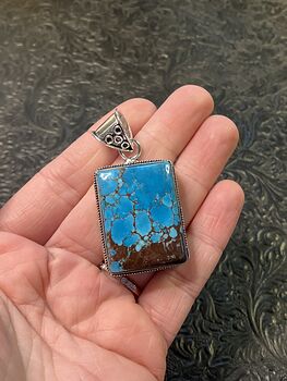 Turquoise Crystal Stone Jewelry Pendant #Sb6LadCLuS4