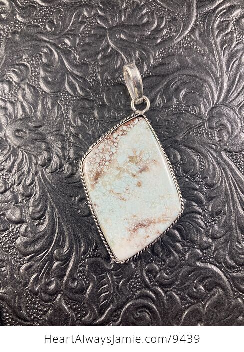 Turquoise Crystal Stone Jewelry Pendant - #BIYk6ZQwLlU-2
