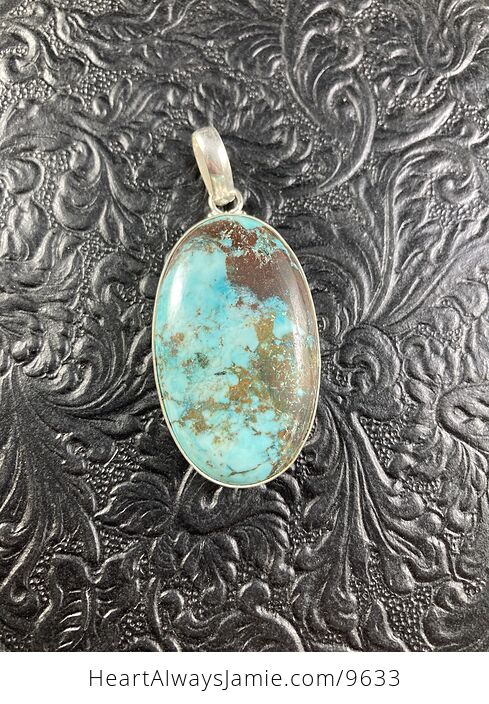 Turquoise Crystal Stone Jewelry Pendant - #RiijNms9i1k-4