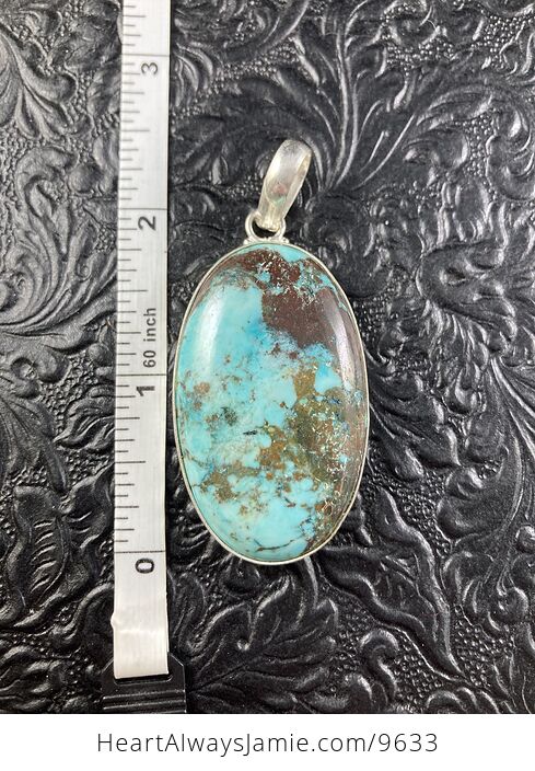 Turquoise Crystal Stone Jewelry Pendant - #RiijNms9i1k-5