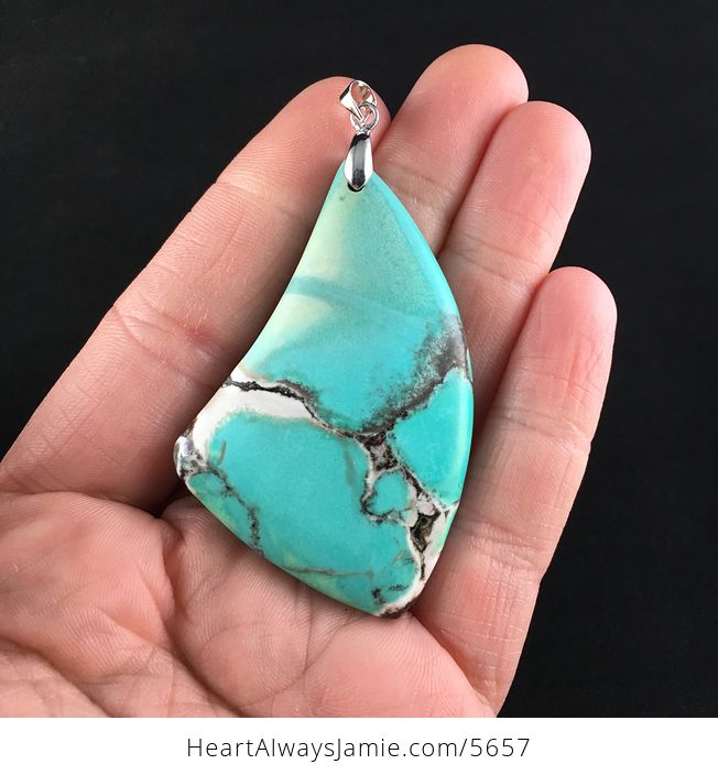 Turquoise Stone Jewelry Pendant - #Bkw8CyFaqbw-1