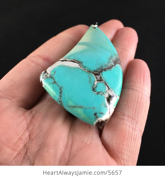 Turquoise Stone Jewelry Pendant - #Bkw8CyFaqbw-2