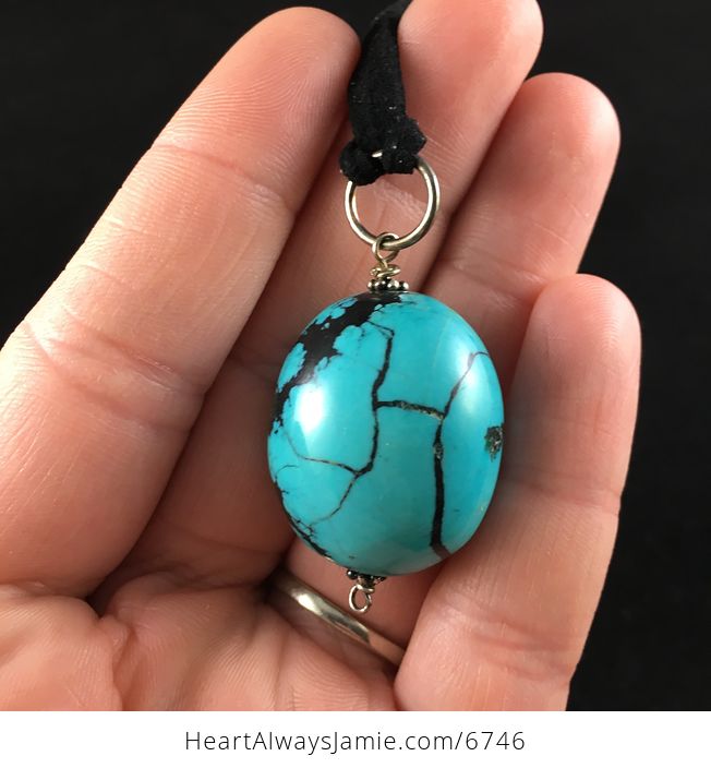 Turquoise Stone Jewelry Pendant Necklace - #MHCAdVXrZ2Q-4