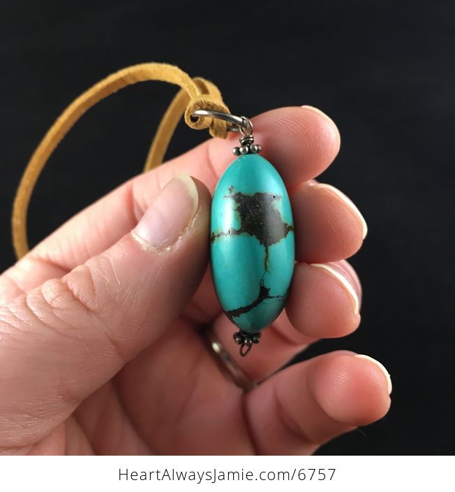 Turquoise Stone Jewelry Pendant Necklace - #ya5Rgc0ZKe0-2
