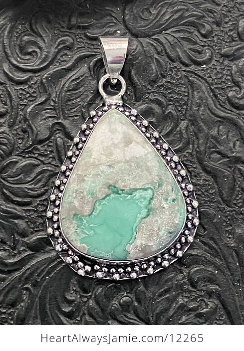 Variscite Crystal Stone Jewelry Pendant - #nlpZ59e8qII-4