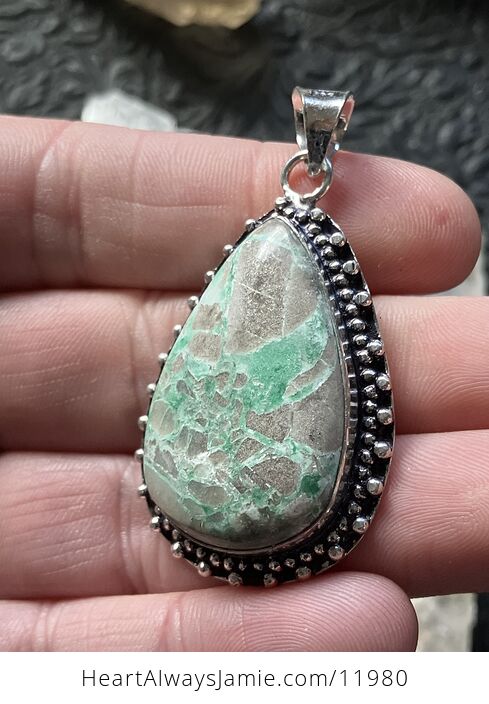 Variscite Crystal Stone Jewelry Pendant - #tFYW7jJCrkk-5