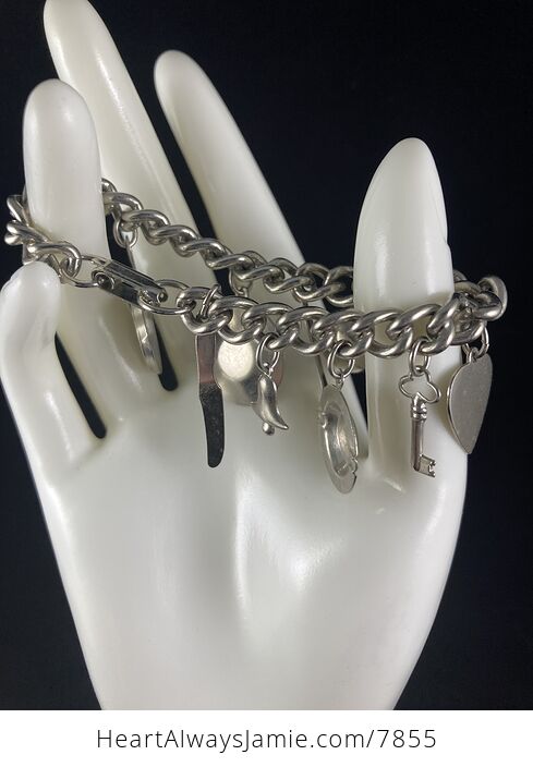 Vintage Chain Cooking Charm Bracelet - #mDwvxUCeos0-4
