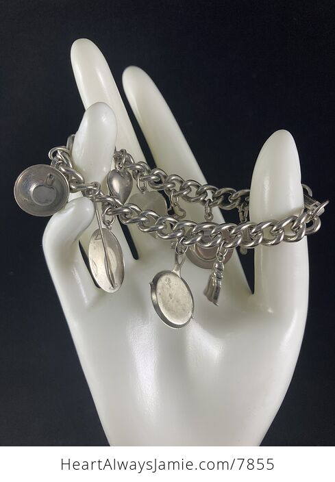 Vintage Chain Cooking Charm Bracelet - #mDwvxUCeos0-5