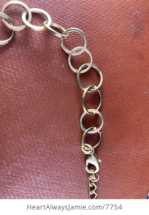 Vintage Geometric Wire Circles Necklace - #E2uZeX8UBVg-3