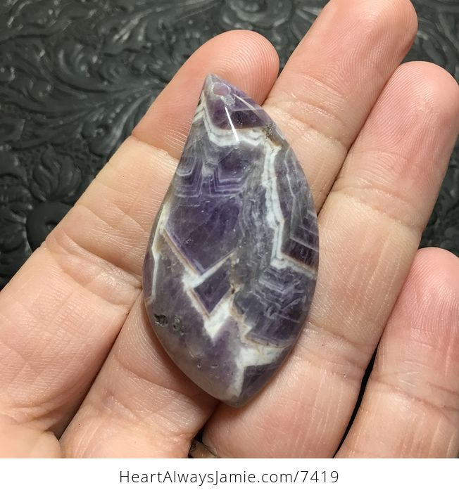 White and Purple Brazil Amethyst Stone Pendant Jewelry - #Eqqn4PeGBwA-1