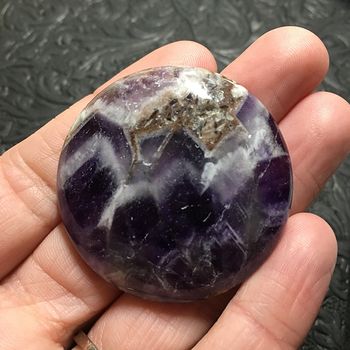 White and Purple Round Brazil Amethyst Stone Pendant Jewelry #29D7bmvGmy0