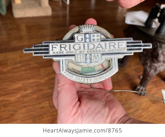 Working Gm 1937 Frigidaire Food Safety Indicator Refrigerator Replacement Part - #Px5NUvhVNto-1
